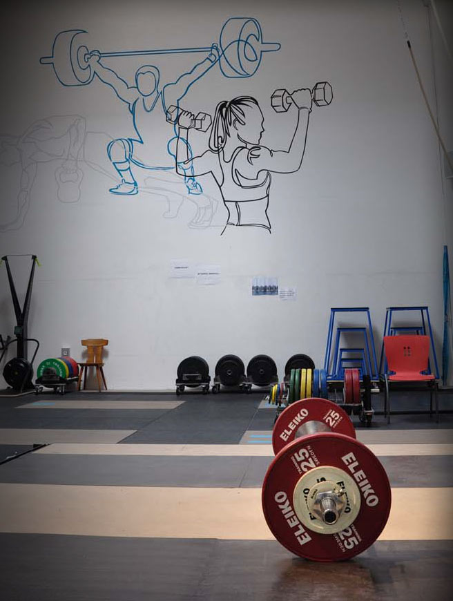 Krafttraining-Halle